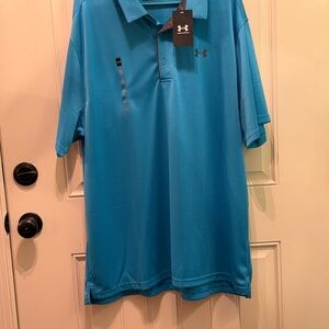 Under Armour Men's Teal Polo Shirt